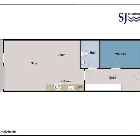 아파트 Paen Og Hyggelig Indrettet Sj3227 *